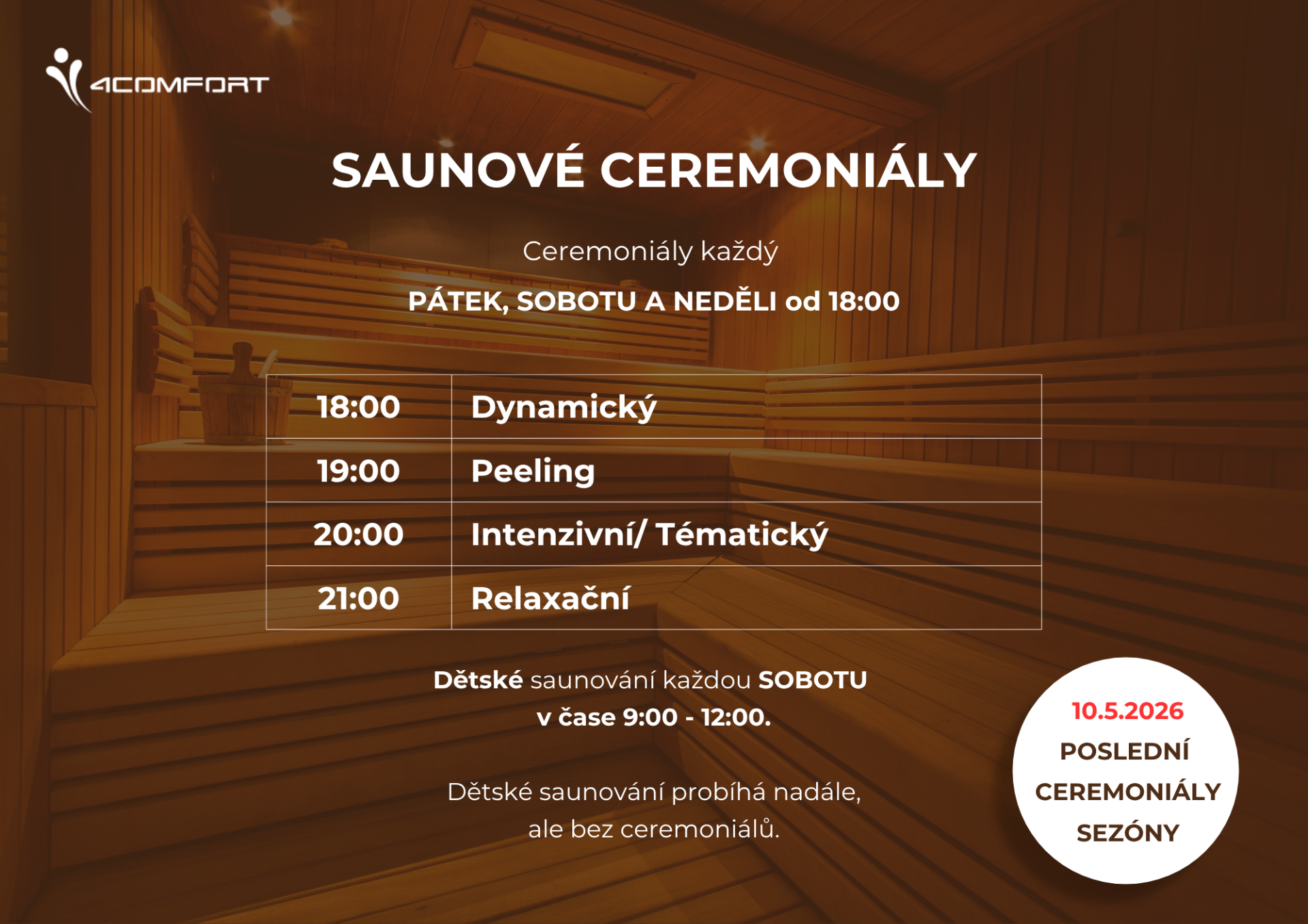SAUNOVÉ CEREMONIÁLY